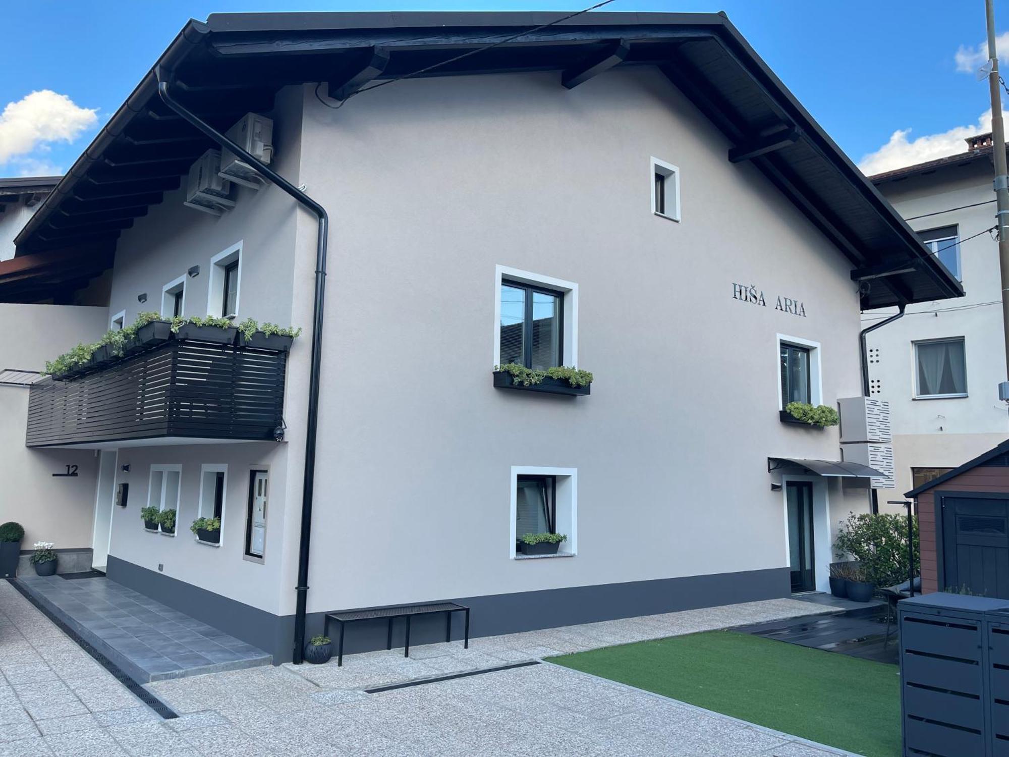 Apartment Aria Kobarid Bagian luar foto